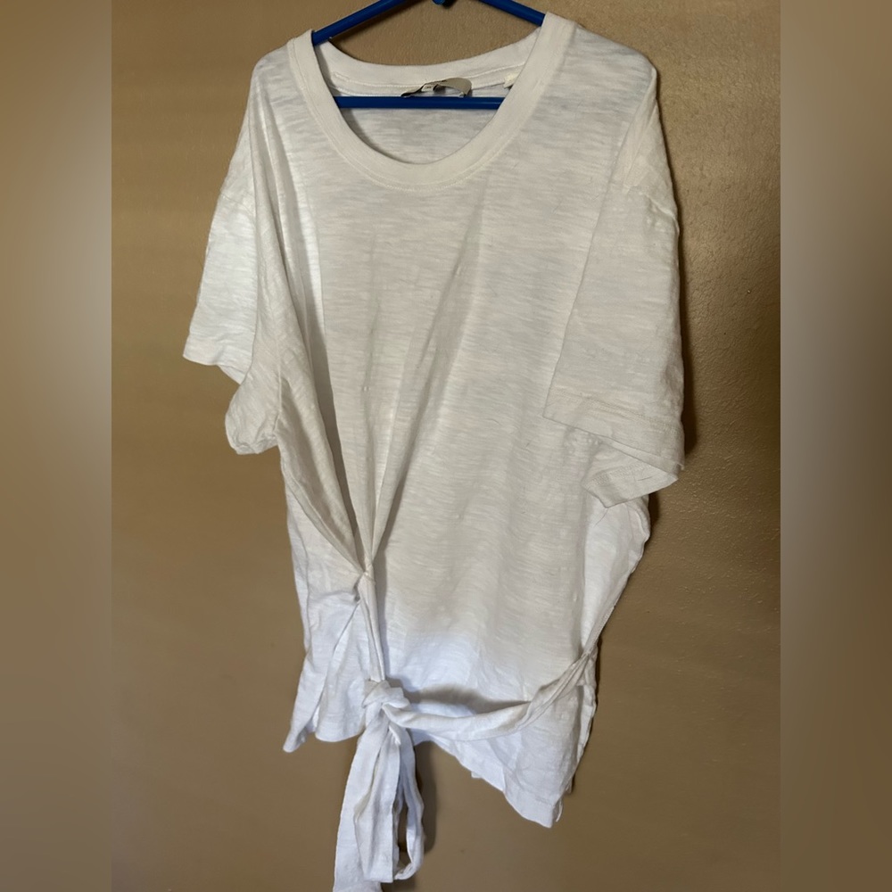 Vince short sleeve white tshirt-sz XL